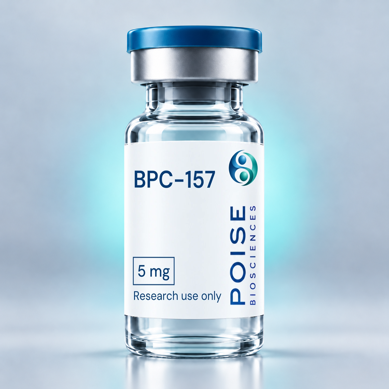 Poise Biosciences BPC-157 5 mg research vial